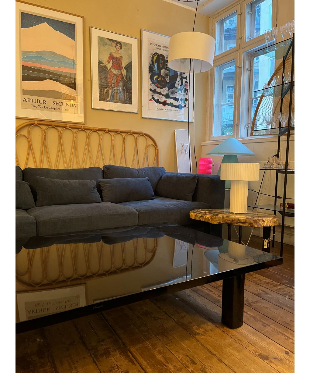 vintage-japansk-sort-lakeret-sofabord