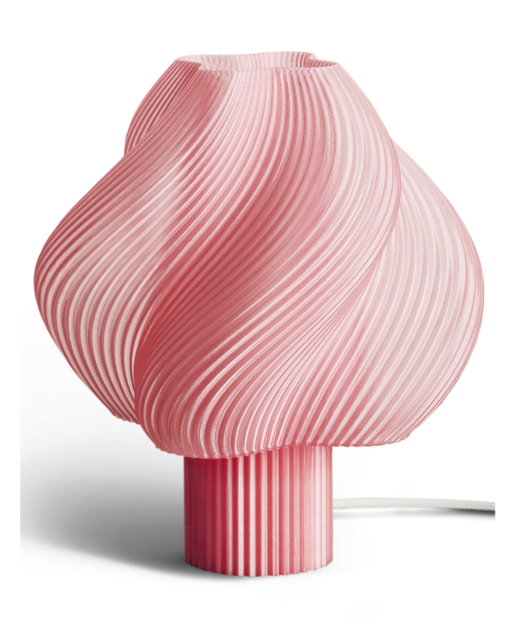 soft serve table lamp grande peach sorbet