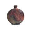 scultural raku vase - Beau Marché